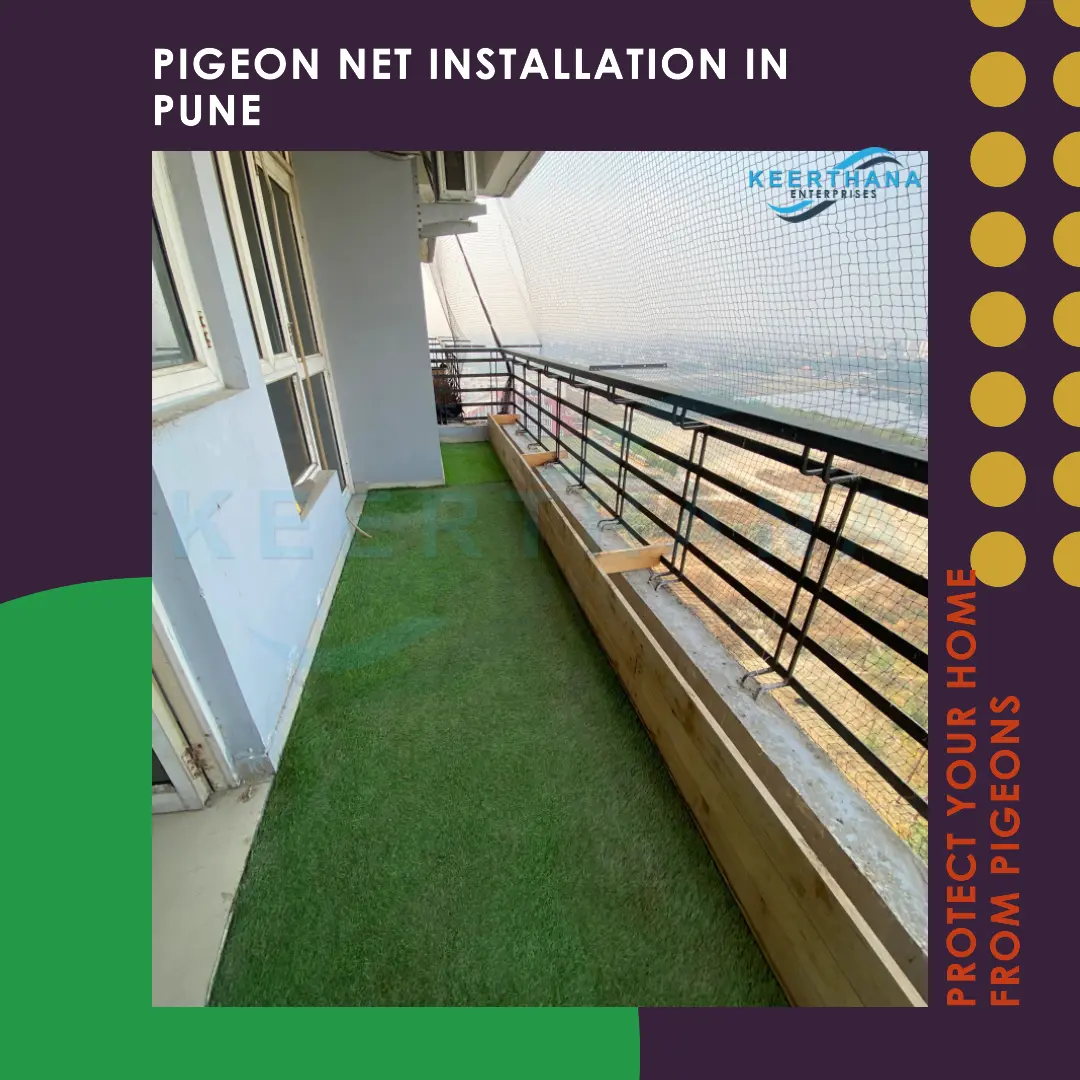 pigeon net installation in pune